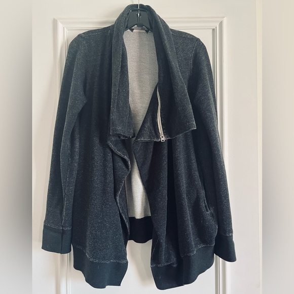 AllSaints dark gray cardigan in the Mila Dahlia style - Picture 4 of 9